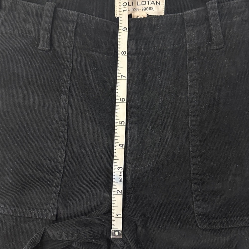 NILI LOTAN Jenna cropped cotton-blend corduroy slim-leg pants - Picture 12 of 12